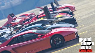 【GTA5】イベント二次会グロッティonlyでカーミーティング\u0026ツーリング！