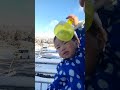 雪が積もる所に住む子の楽しみ