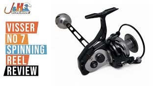 Visser No 7 Spinning Reel Review | J&H Tackle