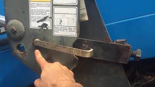 hacks for putting a quickie loader on a tractor