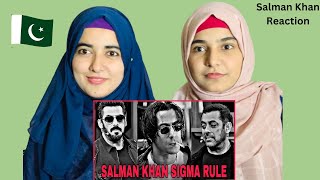 Pakistani Girls Reaction On  Salman Khan Sigma Rule | Savage Moments & Thug Life