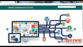 #PHP_Projects | #Miniproject | Online Examination System Using PHP MYSQL | www.skiveprojects.com