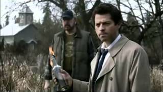 HEY ASSBUTT Supernatural Castiel funny moment