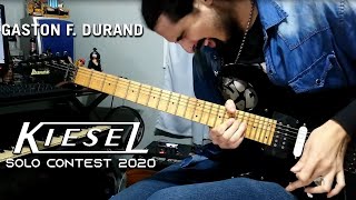 Kiesel Solo Contest 2020 - Gaston F.  Durand #KieselSoloContest2020