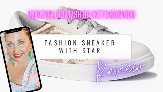 @KetosisMom Reviews Party Star Sneakers from Amazon