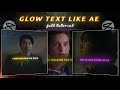 CapCut | Glow Text Like Ae Full Tutorial