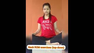 Neck Pain exercises