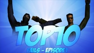 DomenikTV - TOP 10 FAILS with commentary EP.1 CS 1.6