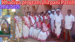 new khadiya committee program jhirpani Parish 🖇️⛪ 🌺🥀💖#viralvideo #trending #rourkela #jusus