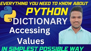 Python Dictionary - Accessing Keys and Values Accessing dictionary value using indexing, get method