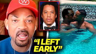 Will Smith PANICS After Diddy \u0026 Jay Z Threaten To K!ll Him Over This Video...