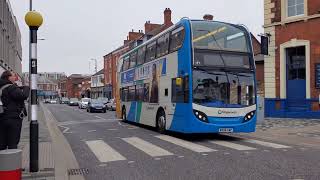 Buses at Grimsby Hospital, Bethlehem Street, Morrisons \u0026 Riverhead Exchange (31/10/2024)