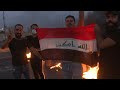 Iraqi protesters burn tyres during clashes in Baghdad | AFP