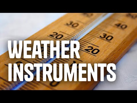 What are the 10 weather instruments?