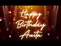 Happy Birthday Anita 🎉 | A Special Wish Just for You! | Let's Celebrate! 🎂