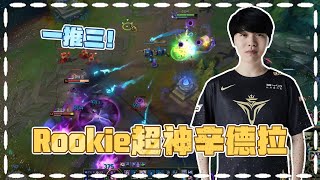 Rookie辛德拉伤害不讲道理，瞬秒狮子狗