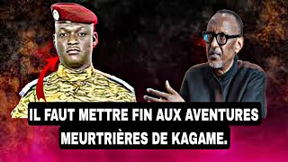 GUERRE EN RDC: L'UA PANIQUE ALORS QUE TRAORÉ EXPOSE SES INCAPACITÉS FACE A KAGAME.