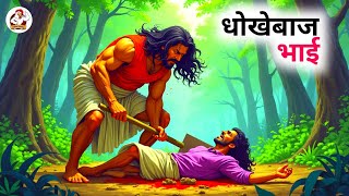 धोखेबाज भाई || Moral story || Hindi kahaniya || Cartoon video || @Baklol_Duniya93