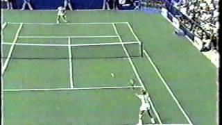 Gabriela Sabatini v Martina Navratilova US Open 1987 pt1