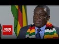 Zimbabwe President Mnangagwa says country is 'safe' - BBC News