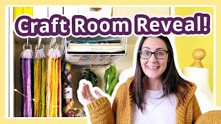 Craft Room Tour! | Small UK Craft Room Makeover