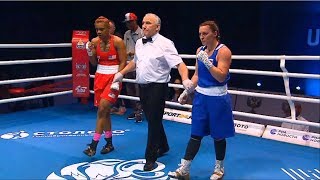 QF (W69kg) JONES Oshae Lanae (USA) vs DALGATOVA Saadat (RUS) /AIBA WWCHs Ulan Ude 2019