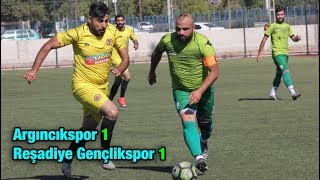 Kayseri Amatör Küme | Argıncıkspor Erciyes Reşadiye 1-1