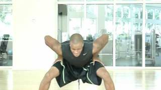 Dre Baldwin: NBA Strength Workout - Defensive Stance | Fit Training