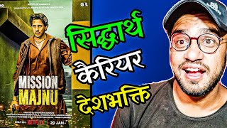Mission Majnu Trailer Review | Mission Majnu Trailer Reaction | Netflix | Sidharth Malhotra |