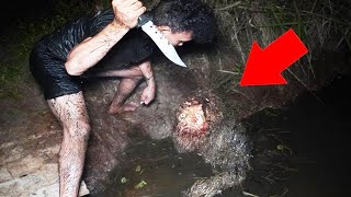 This Man's Camera Caught Some Creature Crawling out of the Swamp