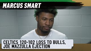 POSTGAME PRESS CONFERENCE: Marcus Smart on blowout loss to Bulls, Joe Mazzulla's ejection