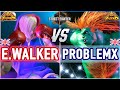 Sf6 🔥 Ending Walker (ed) Vs Problemx (blanka) 🔥 Street Fighter 6
