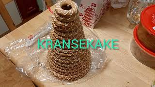 KRANSEKAKE// NORWEGIAN ALMOND CAKE