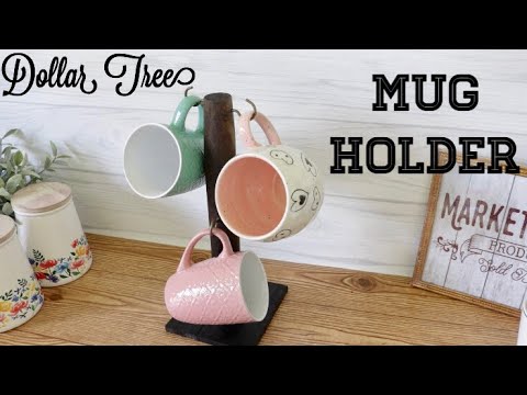 Dollar Tree Diy Mug Holder Tutorial Diy Joy