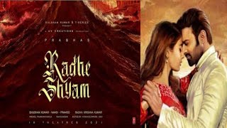 #RadheShaym#Prabhas#UVCreations#PoojaHegde Prabhas New movie Radhe Syam First look trailer poster
