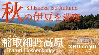 Autumn hiking in Hosono Highlands where the Japanese pampas grass event is being held.