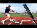 Hitting with the 2023 EASTON ENCORE HYBRID | BBCOR Baseball Bat Review