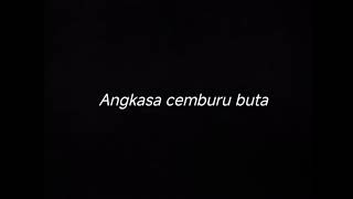 ANGKASA CEMBURU BUTA - DRUMLESS