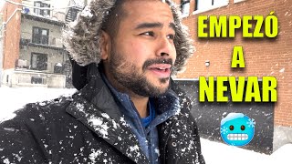 Invierno en CANADA 🇨🇦 (COMO ES LA PRIMERA NEVADA del AÑO??)