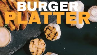 Burger Platter 🥵🔥 Of Turkish Pizzeria 🔥🥵