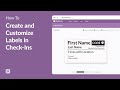 How to Create and Customize Labels in Planning Center Check-Ins