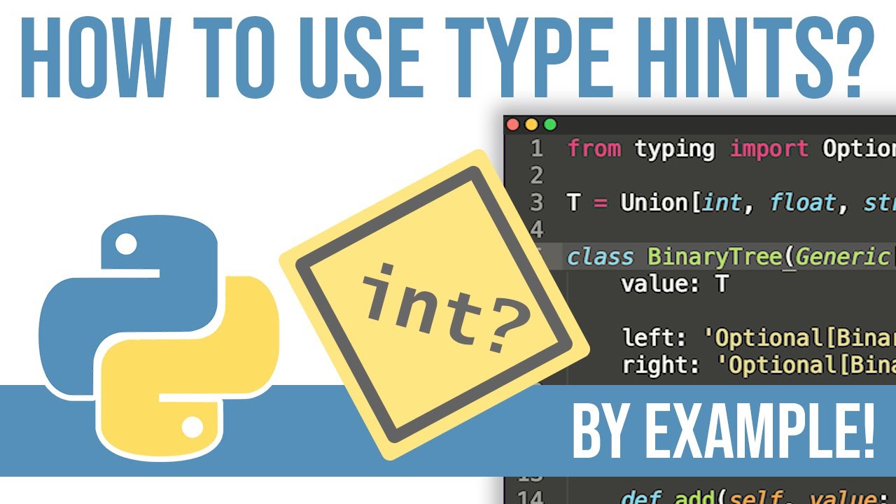 From typing import type python. Type Hints Python. Тайп хинт питон. Type hinting Python. How to use Python.