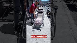 Sillas Perezosas varios modelos #sillas #playa #camping