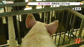 拡大する豚コレラ対策　豚肉の安全性をＰＲへ