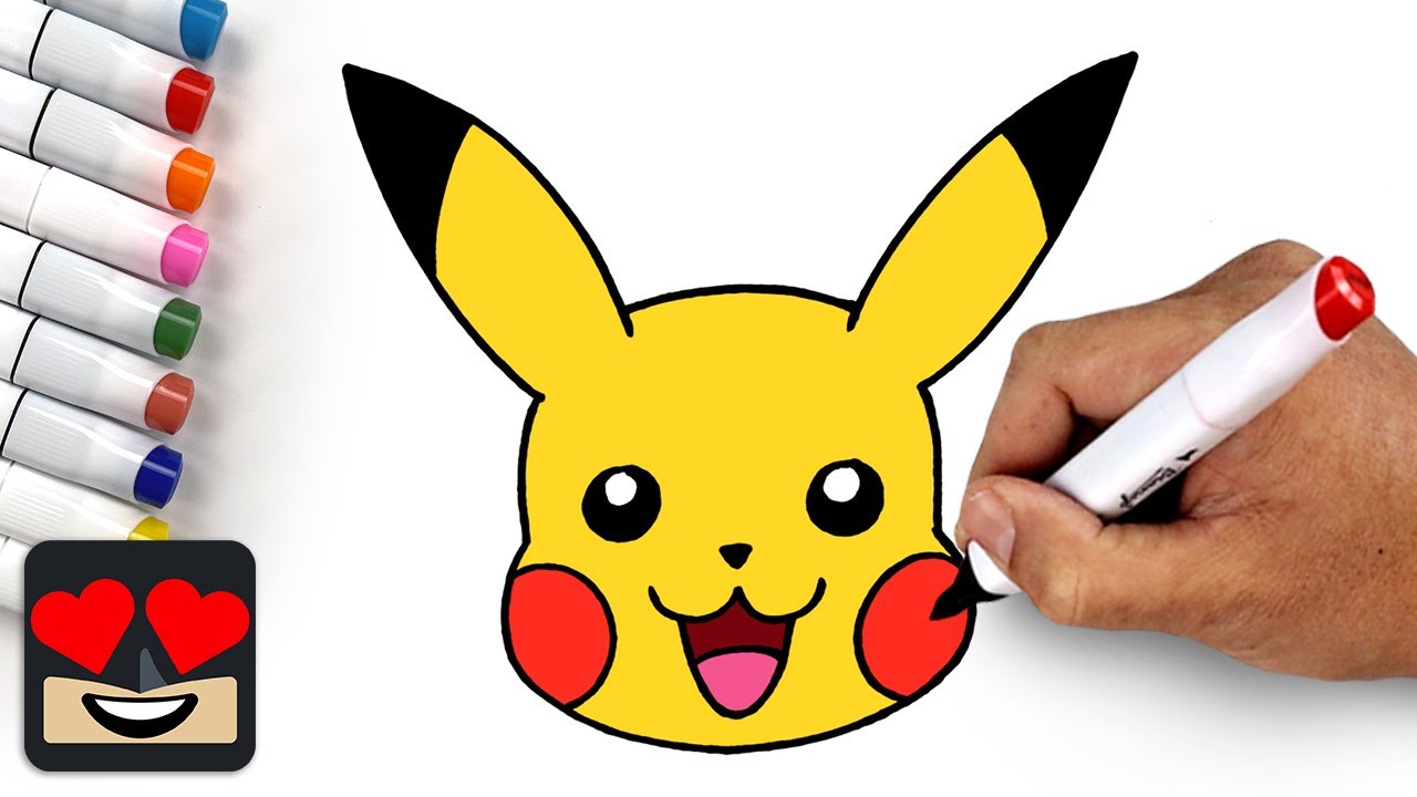 Pikachu Drawing Easy Infoupdate Org