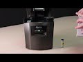 alphacard pro 100 id card printer how to load ribbons