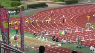 2017京都陸上選手権　女子100mH決勝