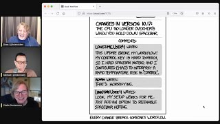 Please Re-enable Space Bar Heating - Python Bytes Live Stream Episode 261