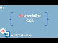Materialize CSS #1 - Introduction
