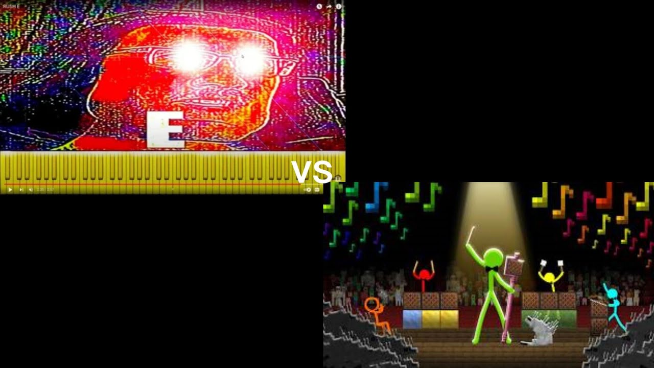 Rush E и Note Block Concert Animation Vs Minecraft Shorts Ep 35